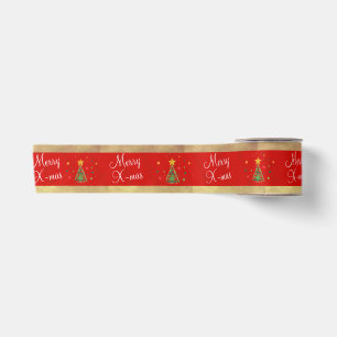Christmas Tree Satin Ribbon