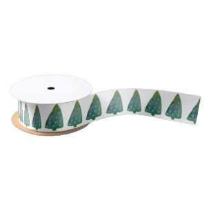 Christmas Tree Satin Ribbon