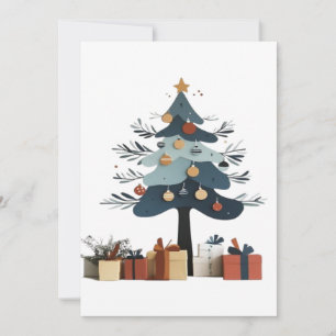 Christmas tree save the date