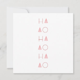 Christmas Tree Scandi Minimalist Simple Holiday Invitation