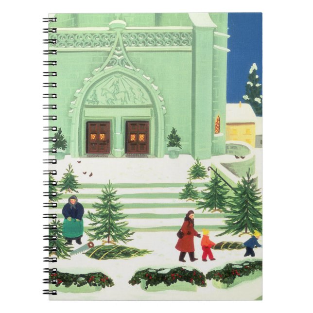 Christmas Tree Selling 1988 Notebook (Front)