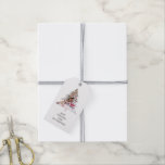 Christmas Tree Shape Photo Name  Gift Tags<br><div class="desc">Christmas Tree Shape Photo Name. Your photo is in a Christmas tree shape. Simply replace the sample image with your own. Personalise the words as required.</div>