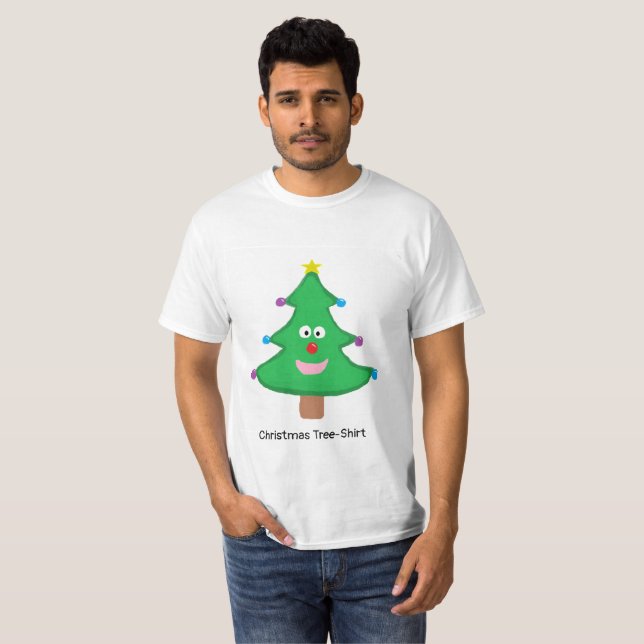 Christmas Tree-shirt T-Shirt (Front Full)
