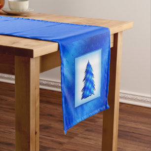 Christmas Tree Short Table Runner