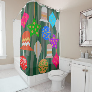 Christmas Tree Shower Curtain