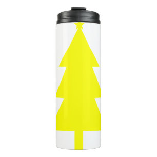 Christmas tree Silhouette 20 Thermal Tumbler