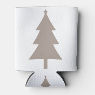 Christmas tree Silhouette 7 Can Cooler