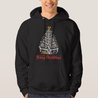 Christmas Tree Skeleton Xmas Radiology Radiologist Hoodie