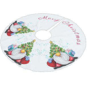 Christmas Tree Skirt Gnomes With Gifts For You