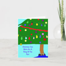 Christmas tree skirts are a thing of the past