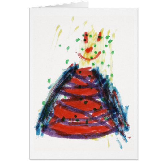 Christmas Tree Smile Card