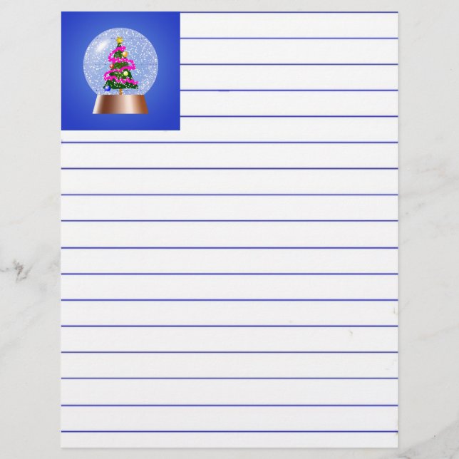 Christmas Tree Snow Globe (Front)