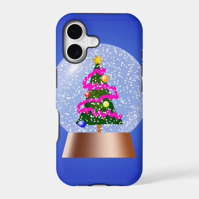 Christmas Tree Snow Globe (Back)