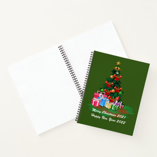 Christmas Tree Spiral Notebook (Inside)