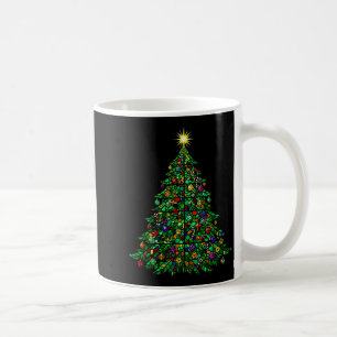 Christmas Tree Stained Gl Cathedral Christmas  Coffee Mug