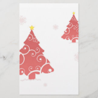 Christmas Tree Stationary Stationery