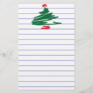 Christmas Tree Stationery