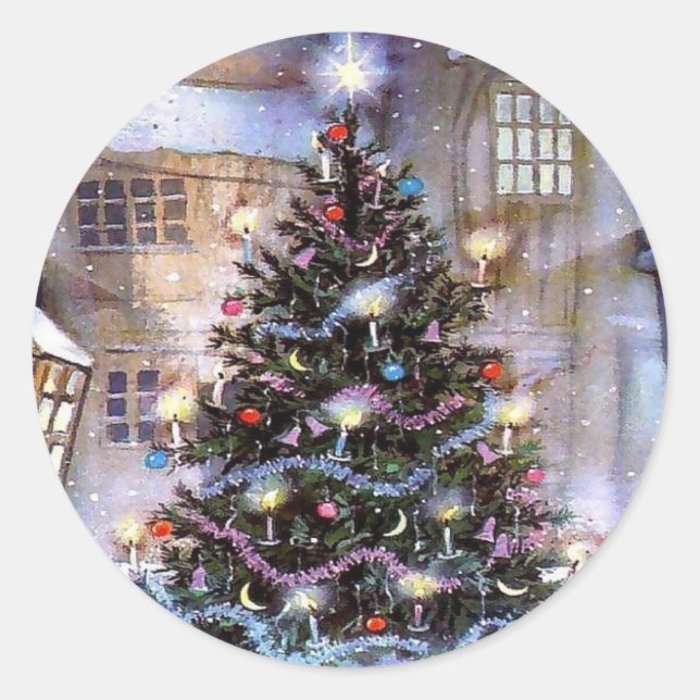 Christmas tree sticker (Front)