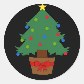 Christmas Tree Sticker