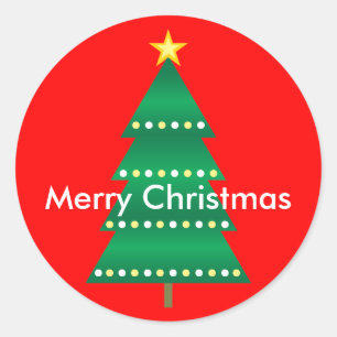 Christmas Tree Sticker