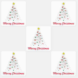 Christmas Tree Stickers