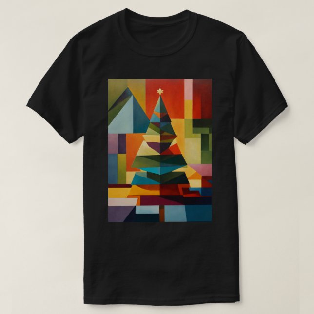  Christmas tree. T-Shirt (Design Front)