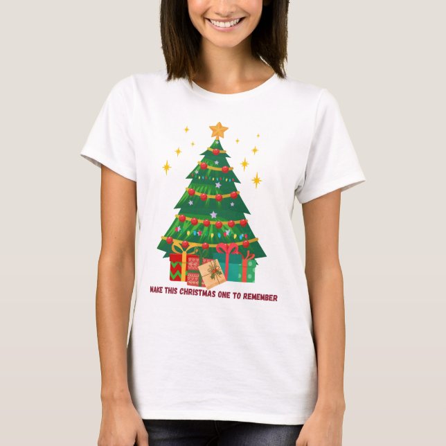 Christmas tree T-shirt (Front)