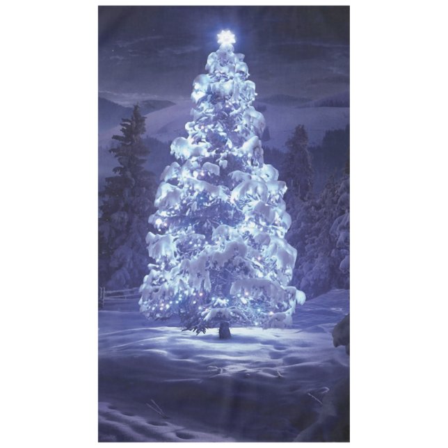 Christmas Tree  Tablecloth (Front)