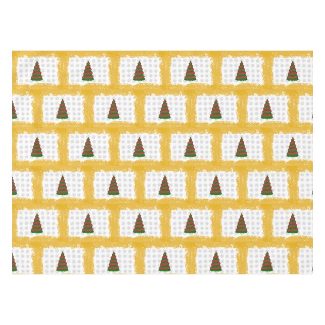 Christmas Tree Tablecloth (Front (Horizontal))