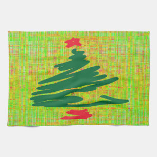 Christmas Tree Tea Towel