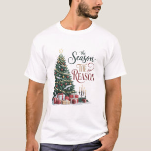 Christmas Tree The Season The Reason T-Shirt