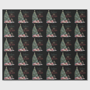 Christmas Tree The Season The Reason Wrapping Paper