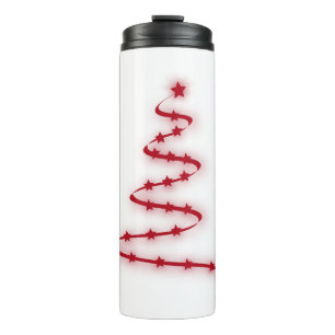 Christmas tree thermal tumbler