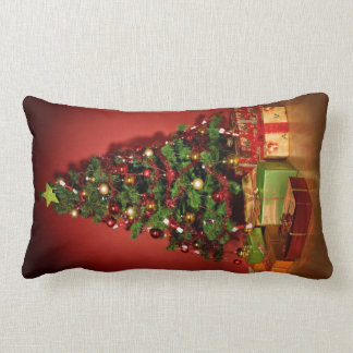 Christmas tree throw cushion pillow
