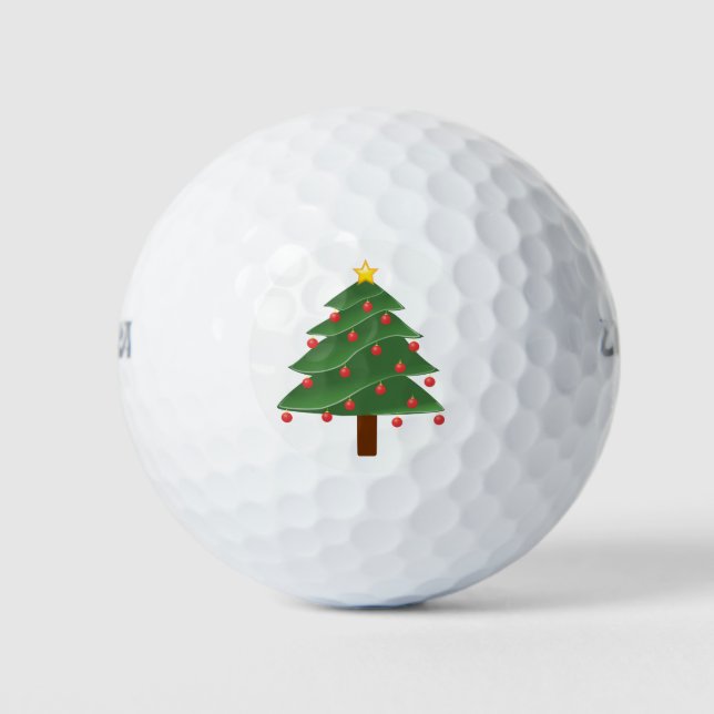 Christmas Tree Thunder_Cove Golf Balls (Front)