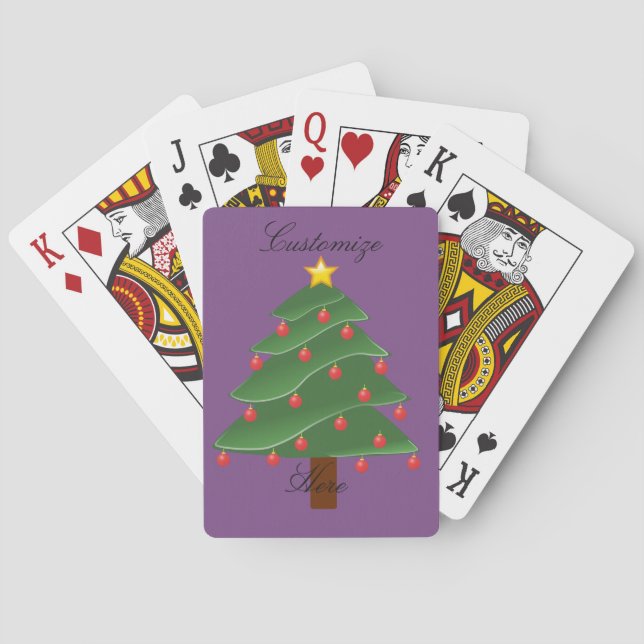Christmas Tree Thunder_Cove Playing Cards (Back)