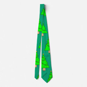 Christmas Tree Tie