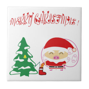 Christmas tree tile
