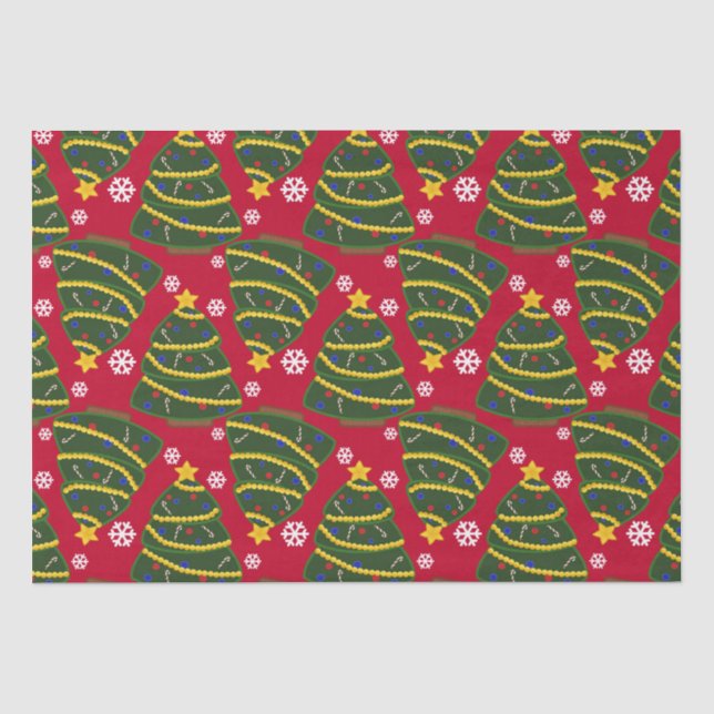 Christmas Tree Tissue Paper (Front)