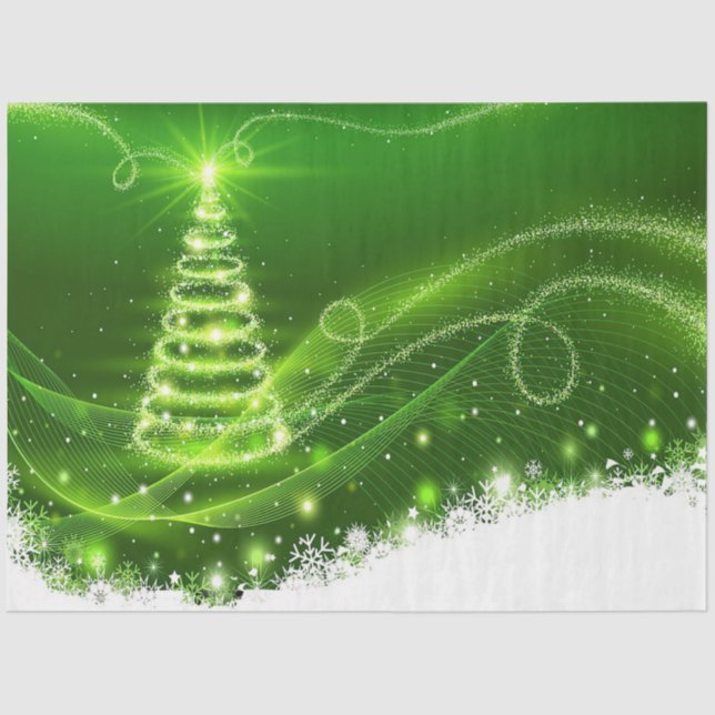 Christmas Tree Tissue Paper (Front)