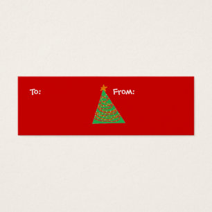 Christmas Tree, To:, From: