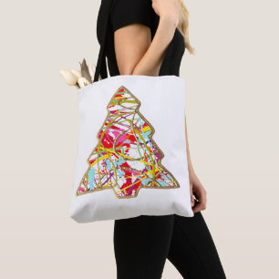 Christmas Tree Tote Bag