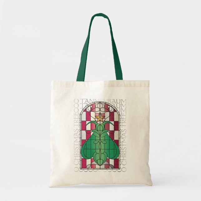 Christmas Tree Tote Bag (Front)
