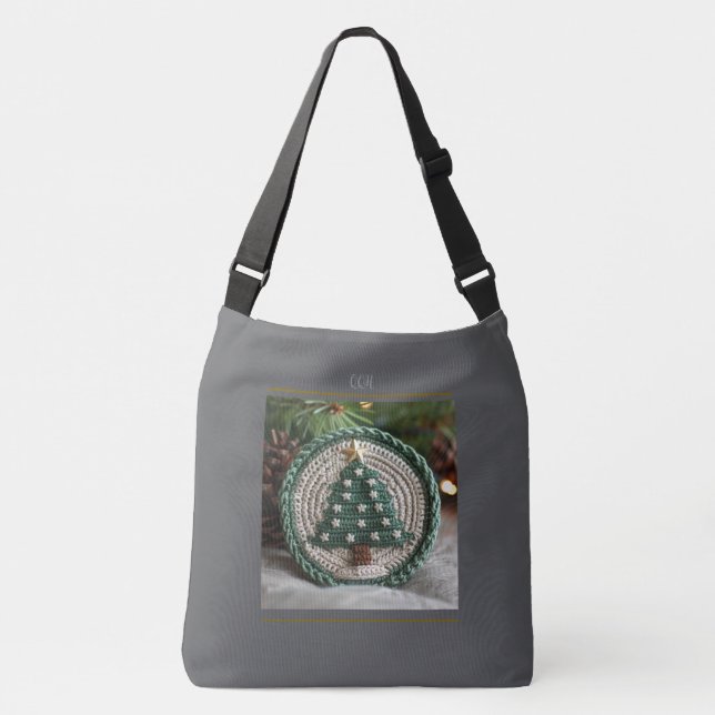 Christmas Tree Tote Bag (Front)