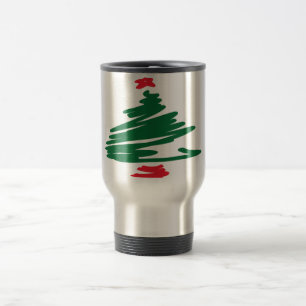 Christmas Tree Travel Mug