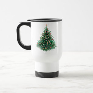 Christmas tree  travel mug