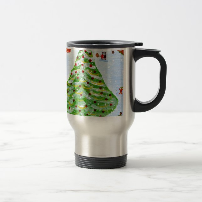 Christmas Tree Travel Mug (Right)
