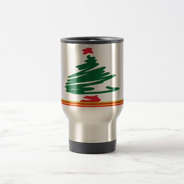 Christmas Tree Travel Mug (Center)