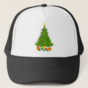 Christmas Tree Trucker Hat