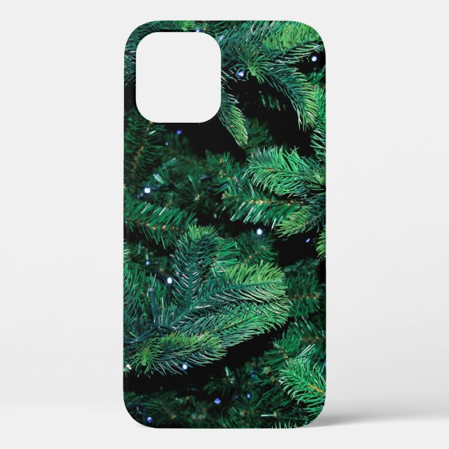 Christmas tree twigs sapling pine Case-Mate iPhone case (Back)